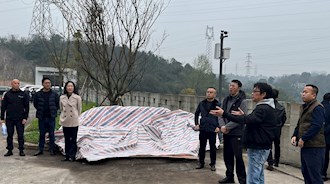 副市長靳地勝帶隊到南壽山公司新園區調研北大門道路交通問題