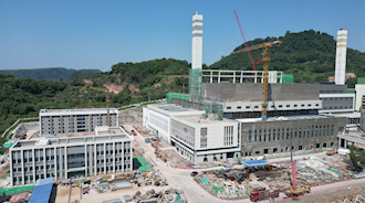 瀘州市垃圾焚燒發(fā)電廠擴(kuò)能工程加快施工建設(shè)，全力沖刺收官